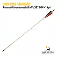 Buck Trail Standard puunuoli 11/32" 60# - 1 kpl - nuoli viistossa - Puunuolet - 6426021719709 - 30