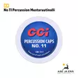 CCI No 11 Percussion caps Mustaruutinall - Mustaruuti ja Percussion nallit - 076683003119 - 3
