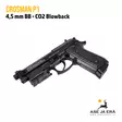 Crosman P1 Full Auto 4,5 mm CO2 Blowback ilmapistooli - BB kuula ilmapistoolit - 028478152779 - 14