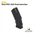 Derya 10 patruunan lipas TM22 pienoiskivääriin - Lippaat - D010919 - 3