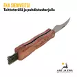 EKA Sieniveitsi taittoterällä ja puhdistusharjalla takaa - Muut veitset - 7391537610149 - 6