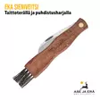 EKA Sieniveitsi taittoterällä ja puhdistusharjalla kokoontaitettuna - Muut veitset - 7391537610149 - 4