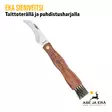 EKA Sieniveitsi taittoterällä ja puhdistusharjalla - Muut veitset - 7391537610149 - 3