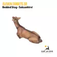 Eleven Targets 3D-taulu Makaava Saksanhirvi vaihtoinsertillä - 3D-eläintaulut - ELVaE59 - 3