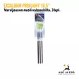 Excalibur Proflight 16,5" varsijousen nuoli valonokilla 3 kpl - Hiilikuitunuolet - 626192221629 - 5