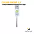 Excalibur Proflight 16,5" varsijousen nuoli valonokilla 3 kpl - Hiilikuitunuolet - 626192221629 - 6