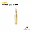 Federal .308 Win V-Max 7,15g 20kpl - 308 kaliiperi - 604544647549 - 3