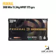 Federal Gold Medal Sierra MatchKing .308 win 11,34g - 308 kaliiperi - 029465091729 - 7