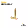 Federal Small Game 22WMR JHP 3,25g pienoiskiväärinpatruuna - 22 WMR patruunat - 029465056049 - 2