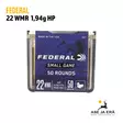 Federal Small Game 22WMR JHP 3,25g pienoiskiväärinpatruuna - 22 WMR patruunat - 029465056049 - 4