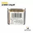 Federal Small Game 22WMR JHP 3,25g pienoiskiväärinpatruuna - 22 WMR patruunat - 029465056049 - 5
