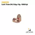 Frontier pistooliluoti 9mm 8g RoundNose Bulk - 9mm luodit - 100109 - 2