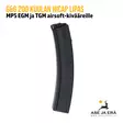 G&G 200 kuulan MP5 Hicap lipas - Lippaat ja lippaanlataajat - 4712972921639 - 1