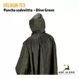 Helikon-Tex Sadeviitta Poncho Olive Green, Takaviistosta huppupäässä - Sadeviitat - 5908218702509 - 10