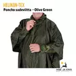 Helikon-Tex Sadeviitta Poncho Olive Green, Yksityiskohta Nappi - Sadeviitat - 5908218702509 - 12
