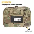 Helikon-Tex Single Pistol Wallet pistoolilaukku, Multicam, myyntipakkaus EAN-koodi näkyvissä - Reput ja laukut - 5902688033859 - 6