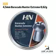 H&N Baracuda Hunter Extreme 4,50 mm ilma-aseluoti 0,62g - 4,5 mm ilmakivääriluodit - 4047058017419 - 5