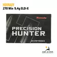 Hornady Precision Hunter® .270 Win 9,4g ELD-X® - Muut kaliiperit - 090255805369 - 1