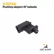 JS-Tactical picatinny adapteri 45° kulmalla - Tukit, kiskot, kahvat ja bipodit - JSS19 - 9