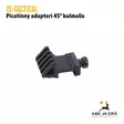 JS-Tactical picatinny adapteri 45° kulmalla - Tukit, kiskot, kahvat ja bipodit - JSS19 - 4