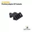 JS-Tactical picatinny adapteri 45° kulmalla - Tukit, kiskot, kahvat ja bipodit - JSS19 - 1