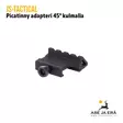 JS-Tactical picatinny adapteri 45° kulmalla - Tukit, kiskot, kahvat ja bipodit - JSS19 - 7