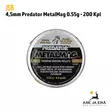 JSB Predator Metalmag 4,50 mm ilma-aseluoti 0,55g - 4,5 mm ilmakivääriluodit - 8594180450769 - 1
