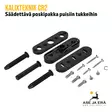 KalixTeknik CR2 säädettävä poskipakka puisiin tukkeihin, kaikki osat erillään - Poskipakat - 7350001270319 - 5