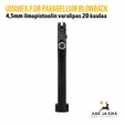 Umarex P.08 Parabellum 4,5mm CO2 ilmapistoolin varalipas 20 kuulaa - takaa - Umarex lippaat ja rullat - 4000844563699 - 5