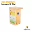 Linnunpönttö Esvi lentoaukko 32 mm - Linnunpöntöt - 6417036080359 - 23