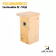 Linnunpönttö Esvi lentoaukko 32 mm - Linnunpöntöt - 6417036080359 - 16