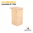 Linnunpönttö Esvi lentoaukko 32 mm - Linnunpöntöt - 6417036080359 - 19