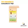 Linnunpönttö Esvi lentoaukko 32 mm - Linnunpöntöt - 6417036080359 - 22