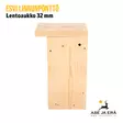 Linnunpönttö Esvi lentoaukko 32 mm - Linnunpöntöt - 6417036080359 - 2