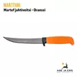 Marttiini Martef Jahtiveitsi Oranssi - Oikea sivu - Avaus- ja nylkyveitset - 6416885561569 - 9