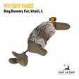 Mystique Rabbit Dog Dummy Fur cover - Metsästyskoiran koulutustarvikkeet - 8585045200049 - 5