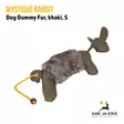 Mystique Rabbit Dog Dummy Fur cover - Metsästyskoiran koulutustarvikkeet - 8585045200049 - 3