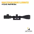 Nikko Stirling Airking 4-12x42 Illuminated kiikaritähtäin - Nikko Stirling kiikaritähtäimet - 9420008934489 - 3