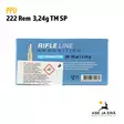 PPU 222 Rem Soft Point 3,24g kiväärinpatruuna 20 kpl - 222 kaliiperi - 8605003812289 - 5