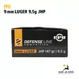 PPU 9 mm Luger JHP 9,5g Pistoolipatruuna - 9mm pistoolin patruunat - 8605003813279 - 4