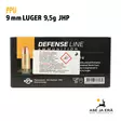 PPU 9 mm Luger JHP 9,5g Pistoolipatruuna - 9mm pistoolin patruunat - 8605003813279 - 5