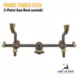 Primos Trigger Stick 2-Point Gun Rest Asetuki - Sivukuva - Ampumatukien lisävarusteet - 010135658069 - 8