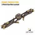 Primos Trigger Stick 2-Point Gun Rest Asetuki - Kiinnityslevy kuljetusasennossa - Ampumatukien lisävarusteet - 010135658069 - 13