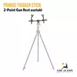 Primos Trigger Stick 2-Point Gun Rest Asetuki - Kiinnitettynä 2 jalkaiseen primos telineeseen - Ampumatukien lisävarusteet - 010135658069 - 16