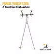Primos Trigger Stick 2-Point Gun Rest Asetuki - Kiinnitettynä 2 jalkaiseen primos telineeseen - Ampumatukien lisävarusteet - 010135658069 - 14