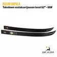 Ragim Impala Takedown lavat 62" 60# - Vastakaarijousen lavat - 8034049501589 - 1