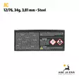 RC Camouflage Hyperfast Technosteel 12/76 34g haulikonpatruuna - 12/76 metsästyspatruunat - 8052109788749 - 6