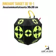 Rinehart Target 3D 18-1 kuutio 38x38cm - Vasen sivu takaviistosta - Kannettavat taulut - 853595000579 - 9