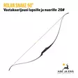 Rolan Snake 50" vastakaarijousi lapsille ja nuorille - Perinnejouset - 8720054390439 - 11