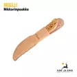 Roselli nikkarinpuukko 8,5cm terällä - puukko tupessa, edestä - Puukot - 6430056850009 - 5
